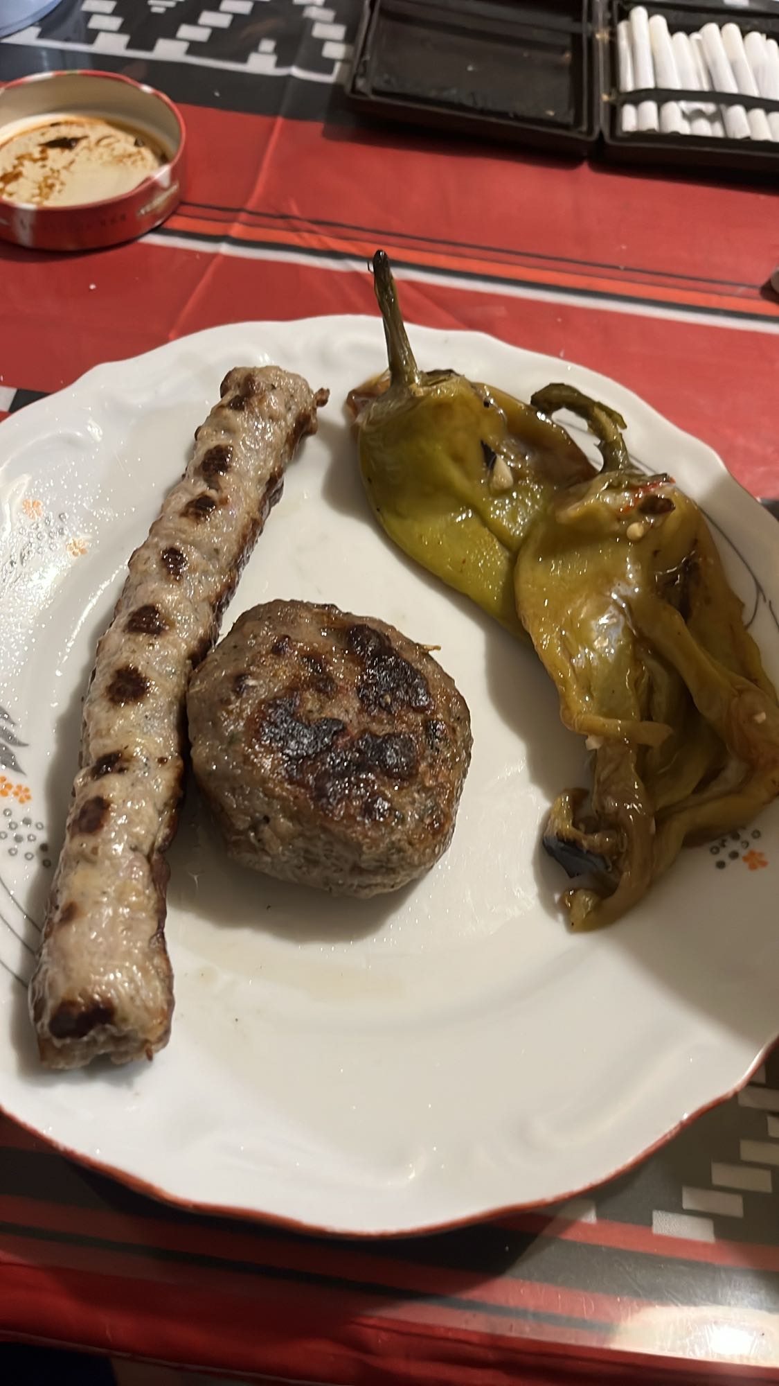 Кебапчета с печени чушки