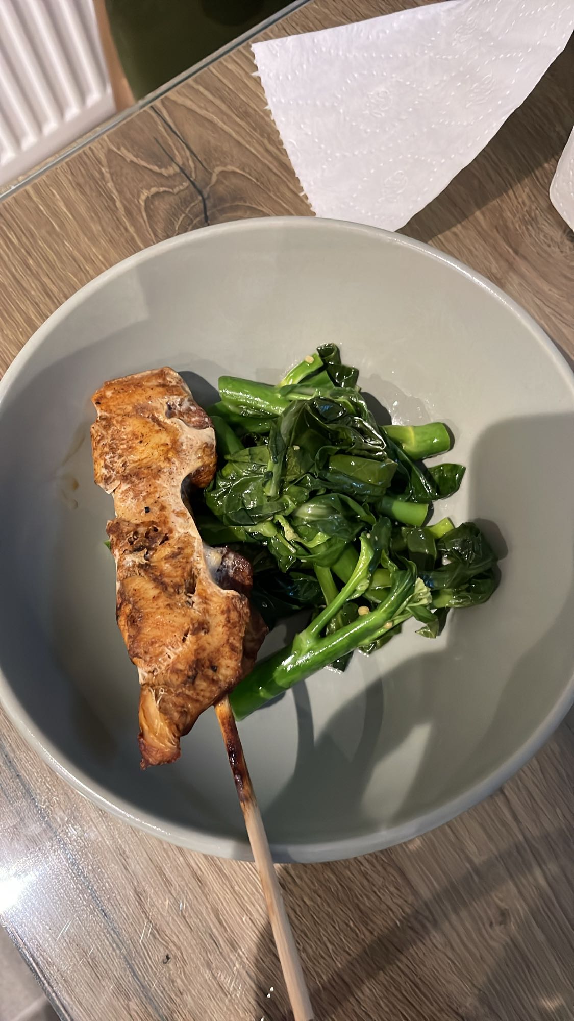 Grilled Chicken & Greens