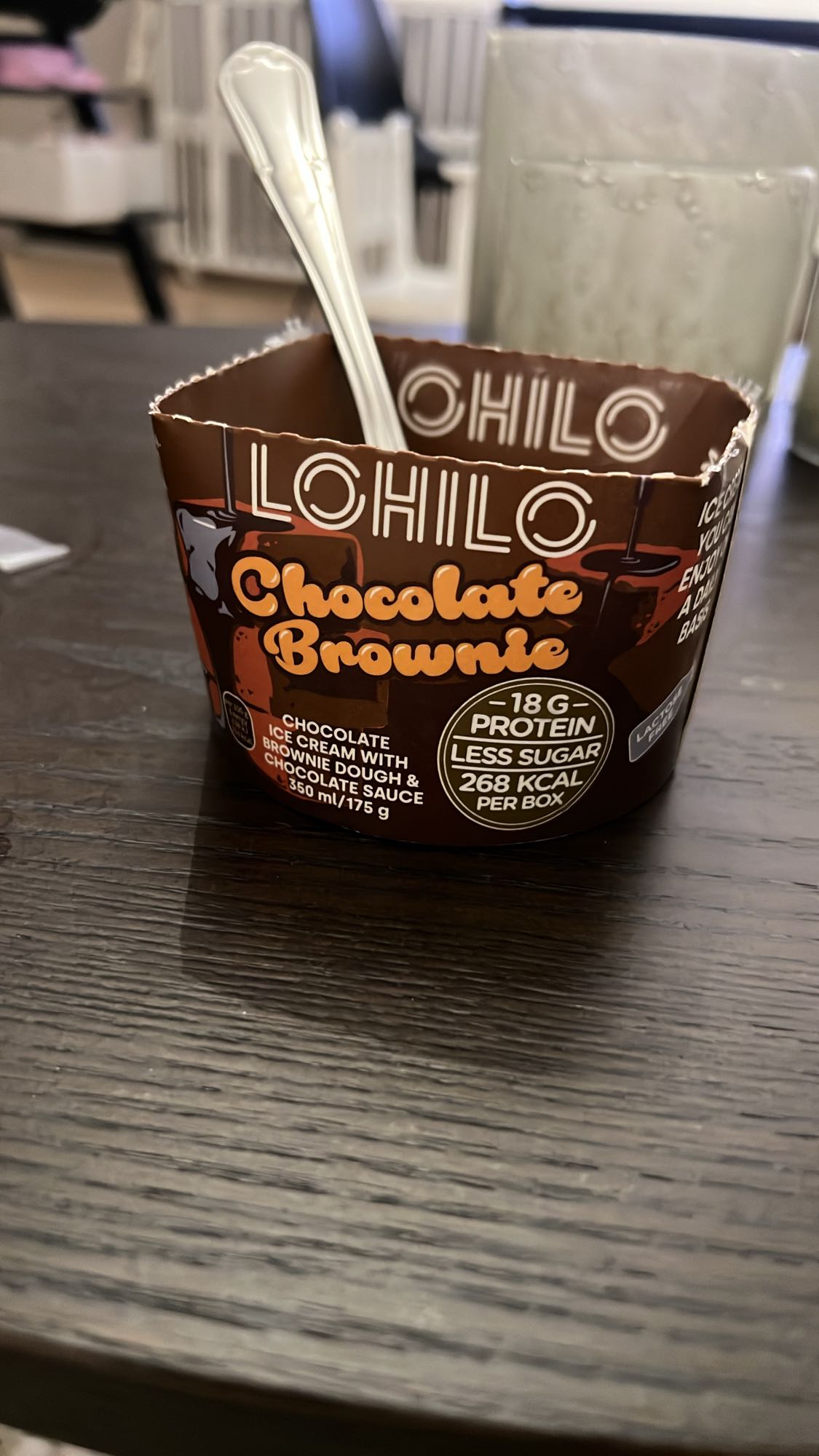 Chokladglass Brownie