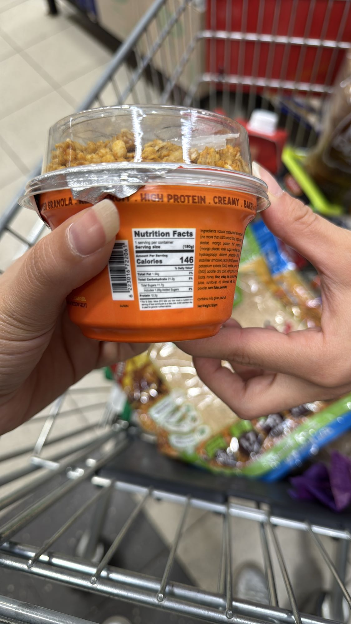 Mango Protein Yogurt Cup