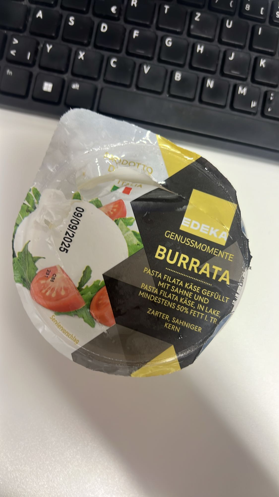Burrata Käse