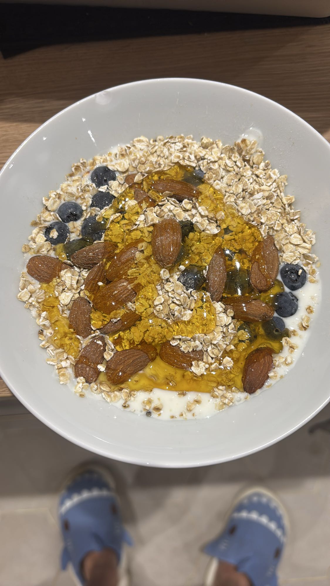 Bol de yaourt et muesli
