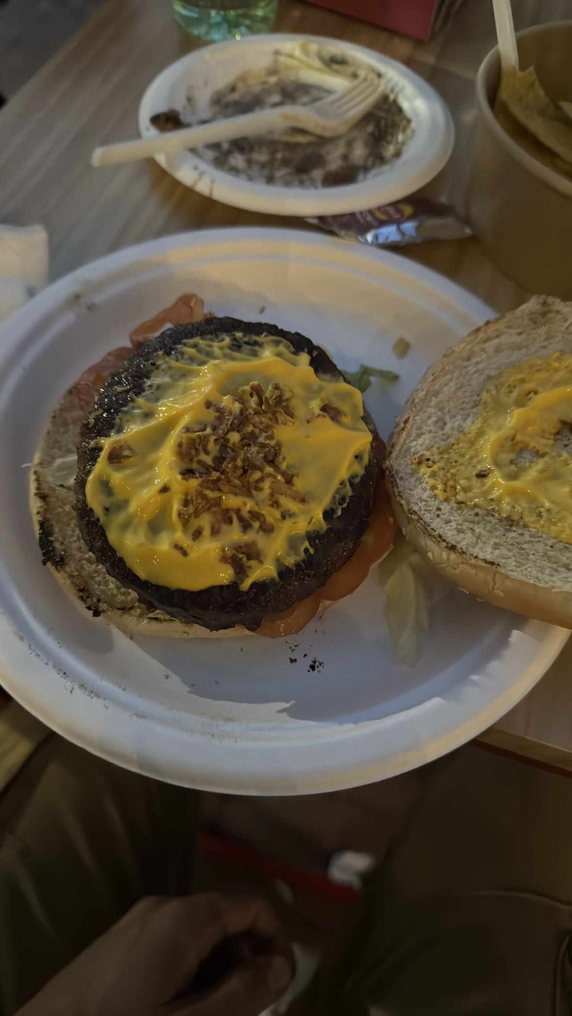 hamburguesa con queso
