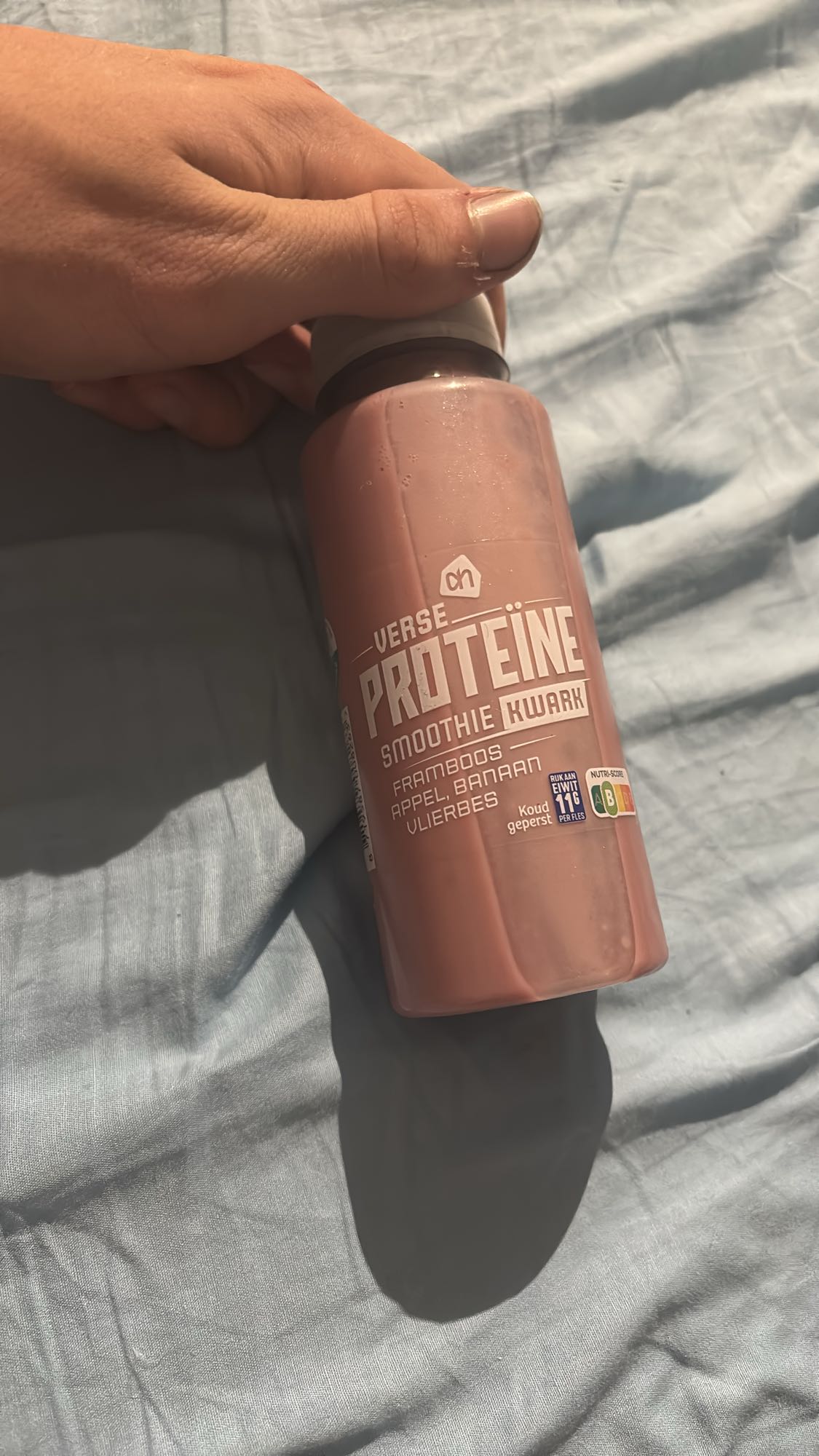 Proteïne smoothie kwark