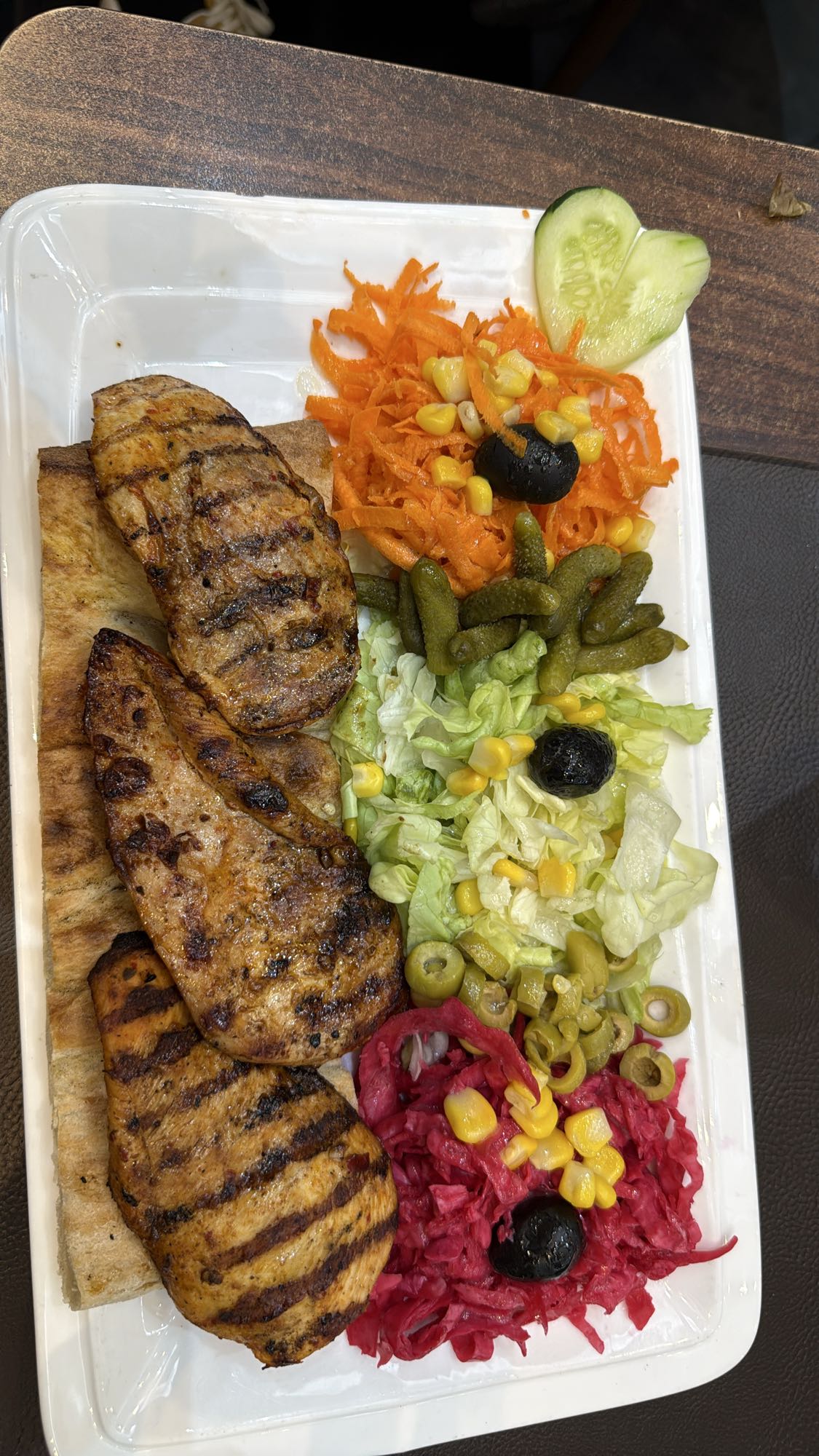 Grilled Chicken Salad Plate