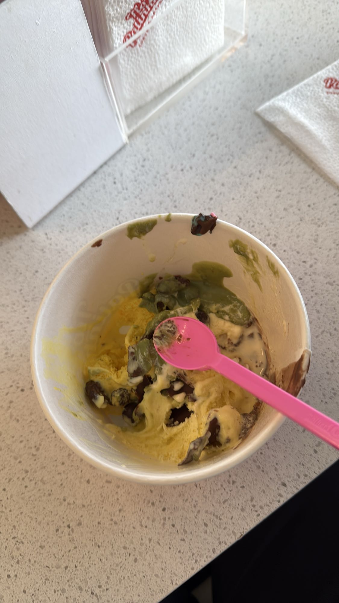 sorvete com cobertura