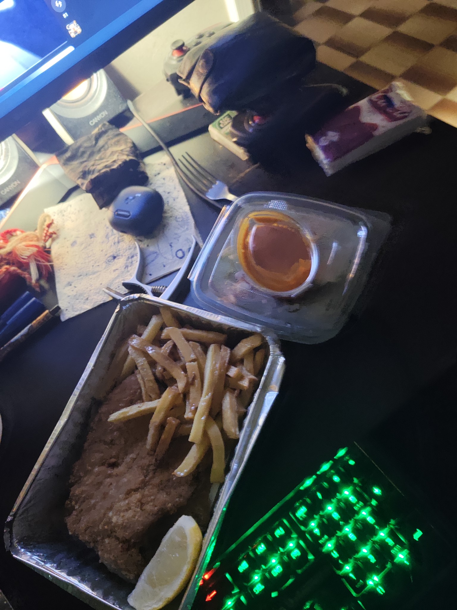 Breaded Fish and Fries