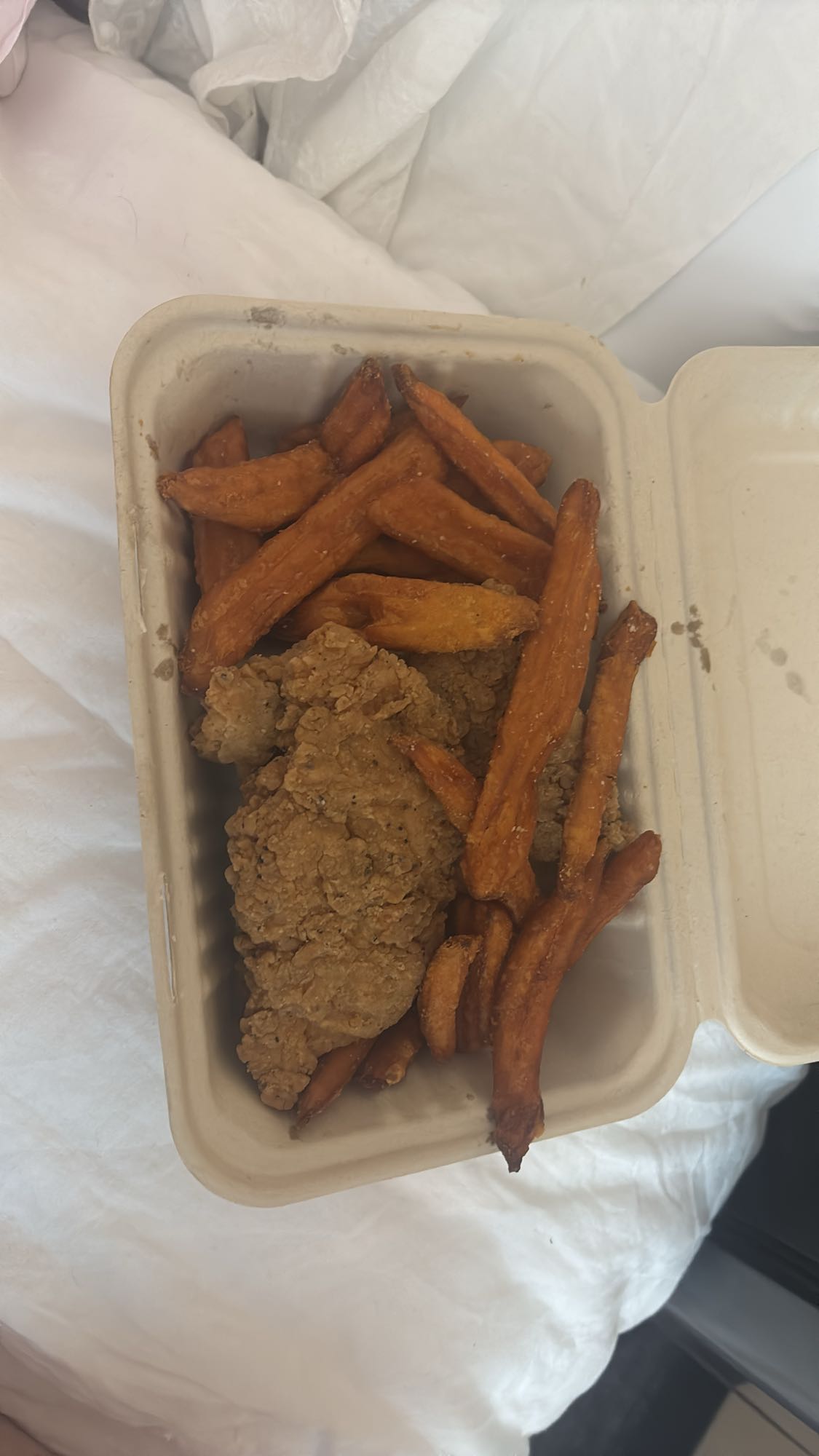 Fried Chicken & Sweet Fries
