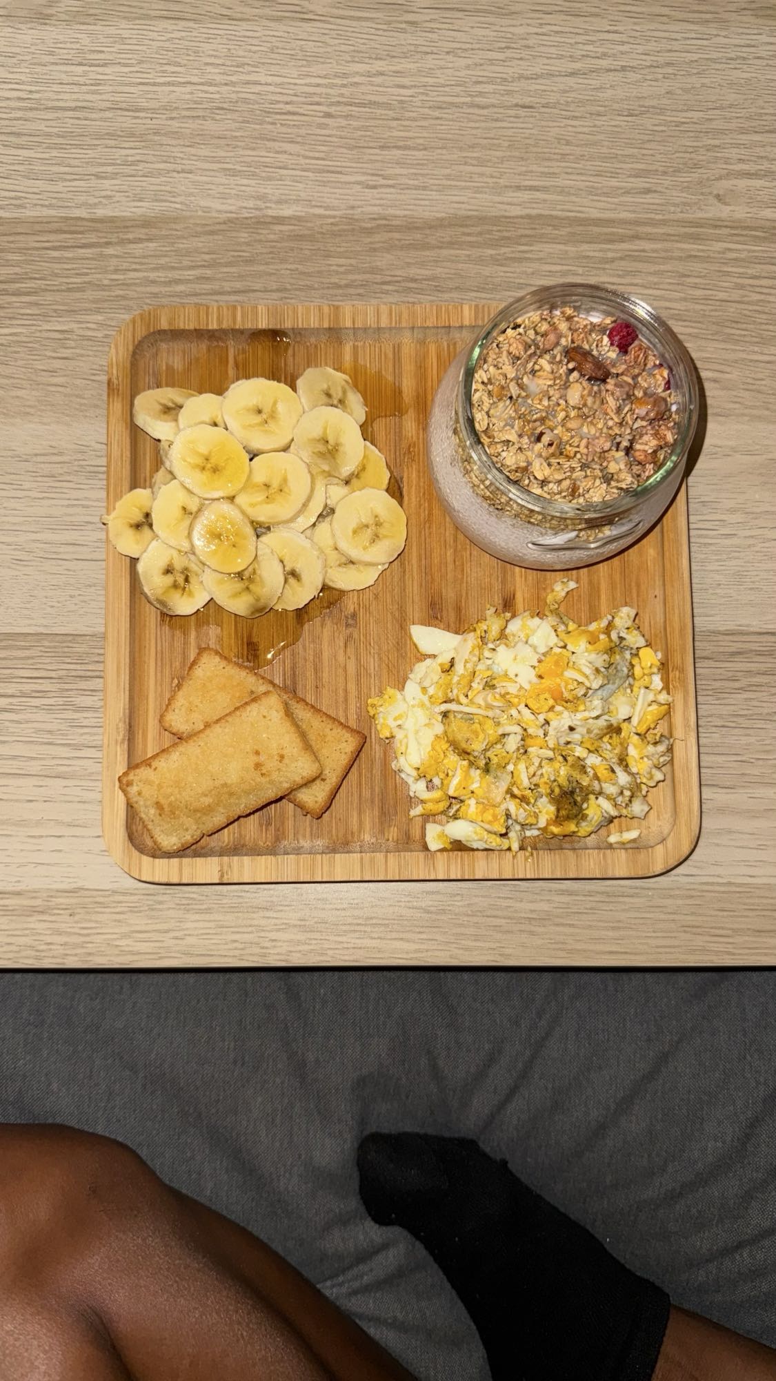 Petit-déjeuner varié