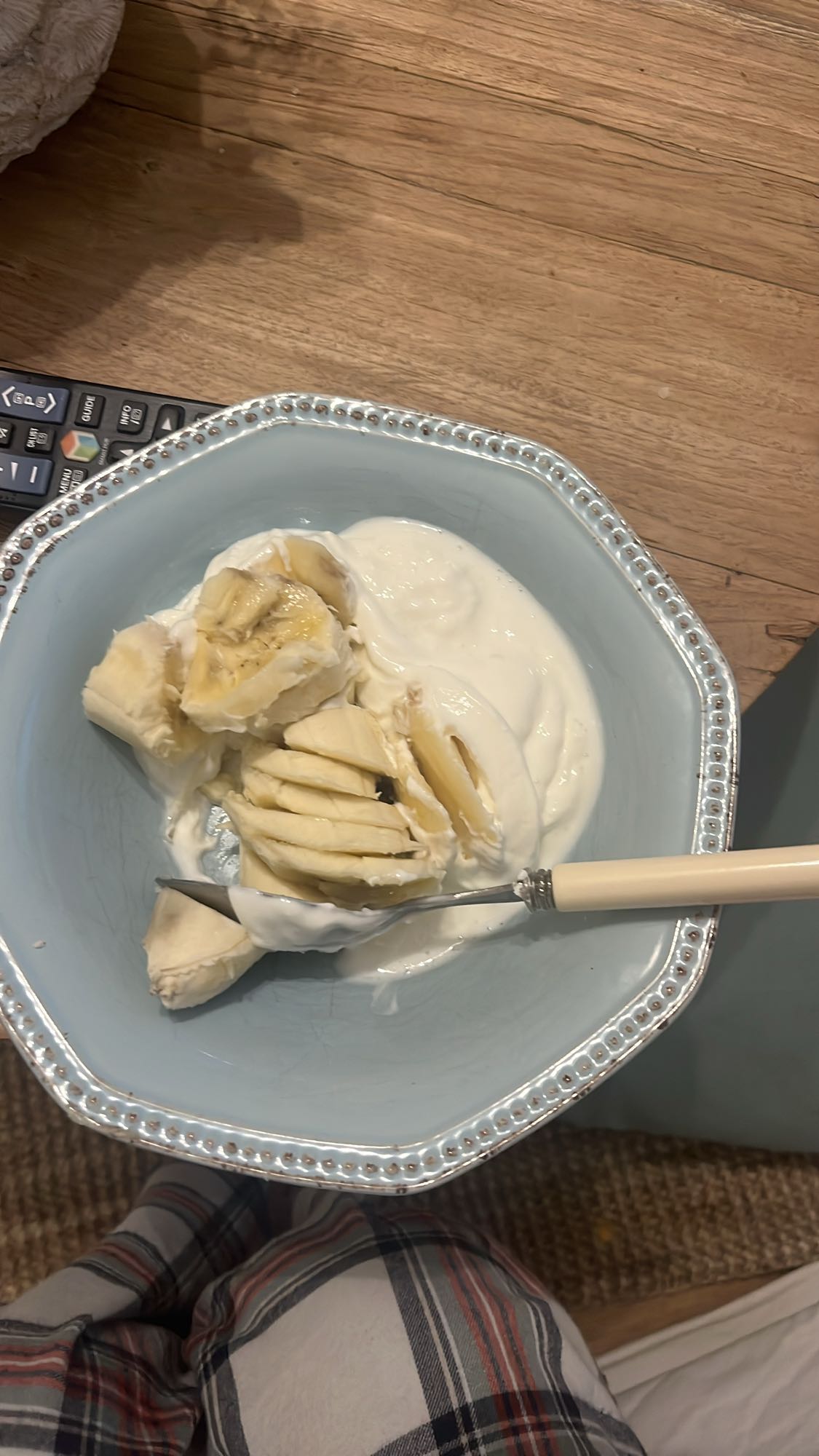 Yoghurt med banan
