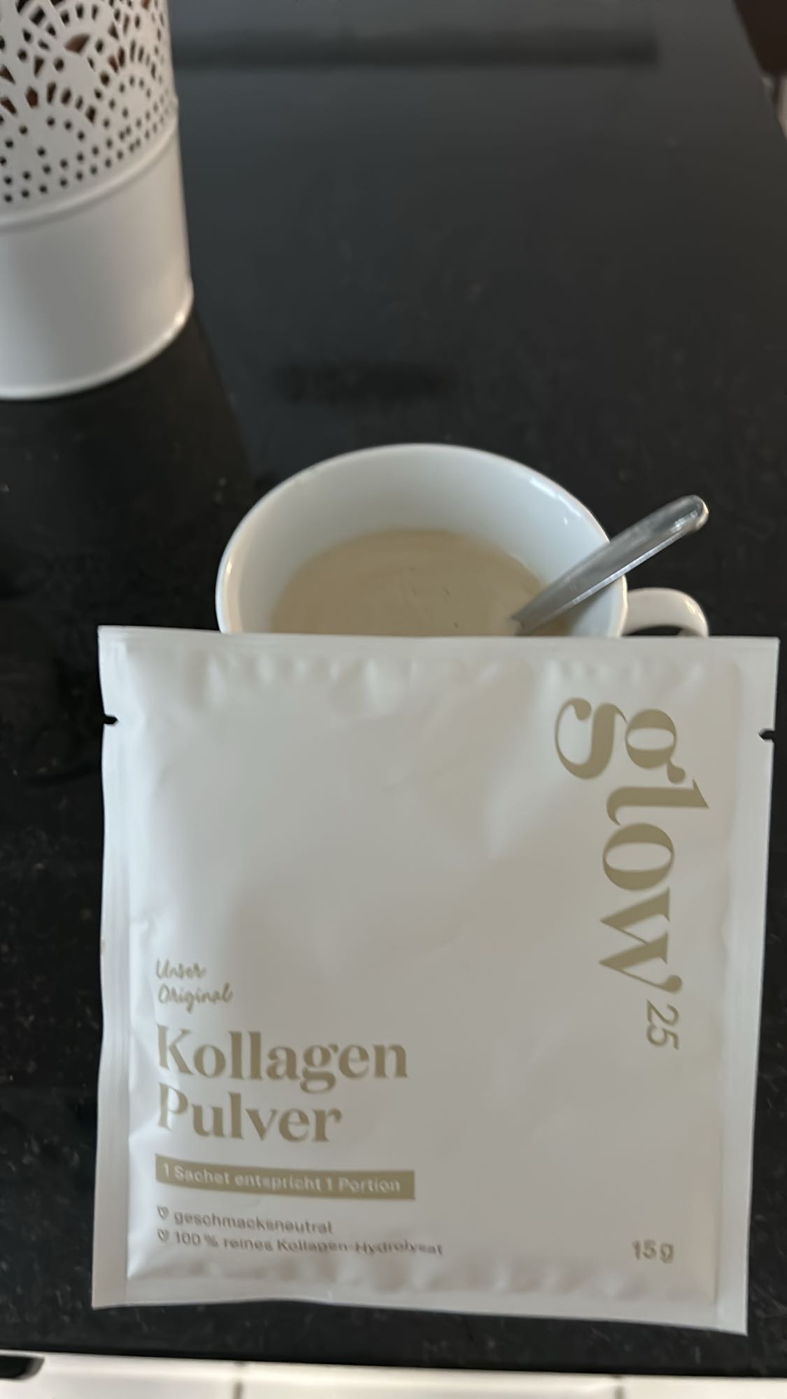 Kollagenpulver Getränk