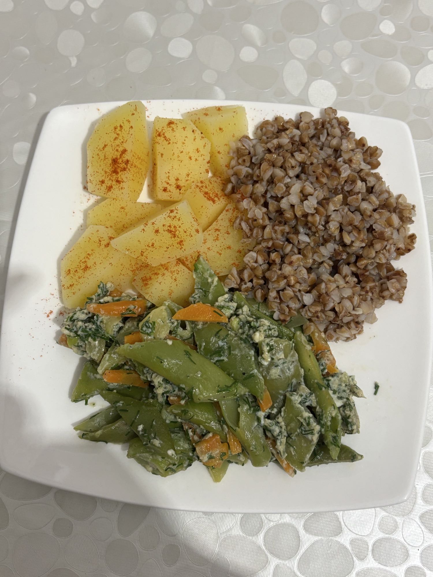 Buckwheat Veggie Plate
