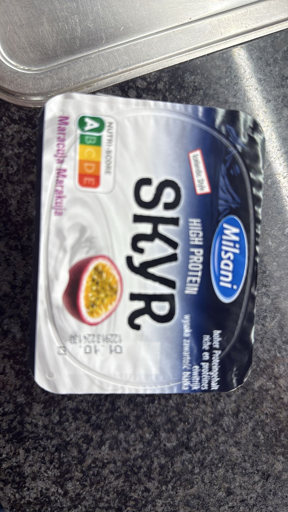 Skyr met passievrucht