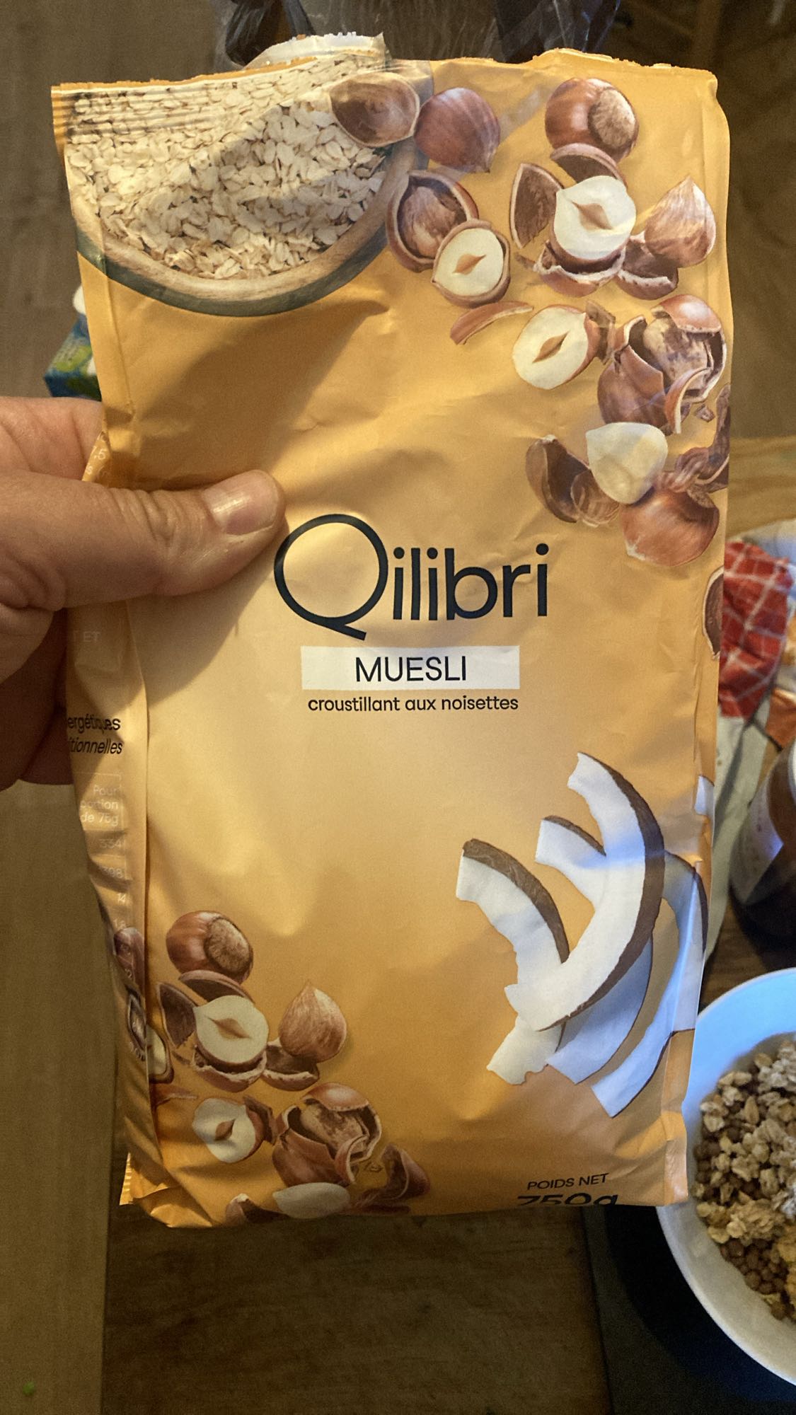 Muesli croustillant noisettes