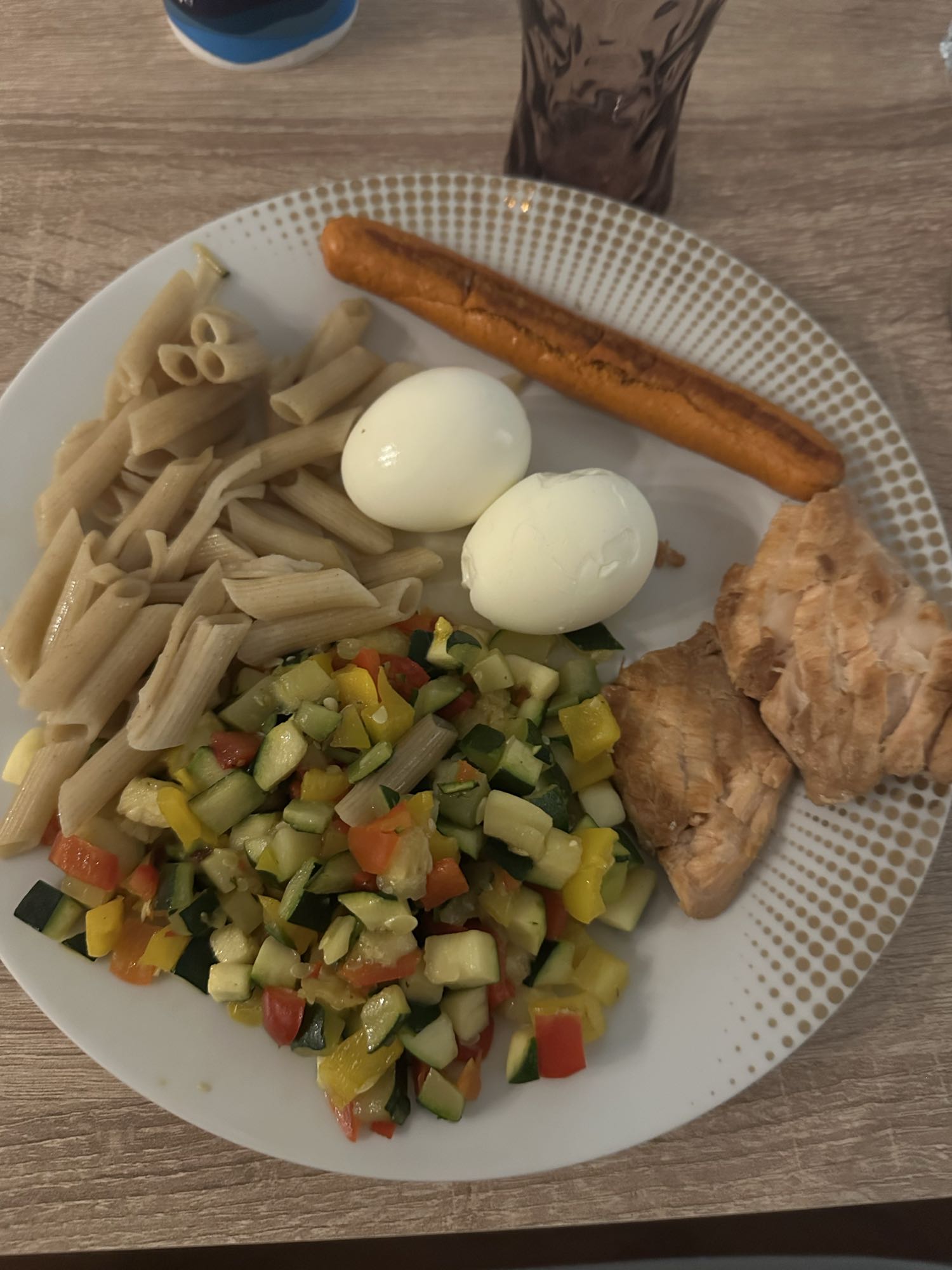 Assiette protéinée mixte