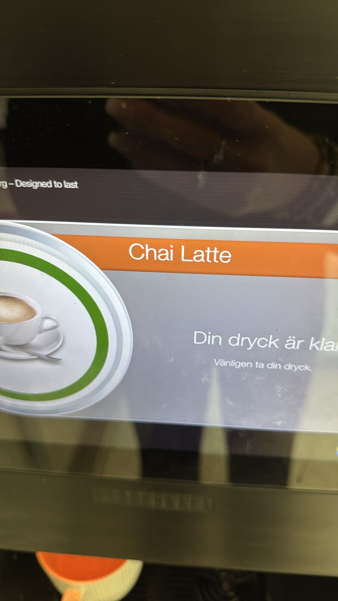 Chai latte