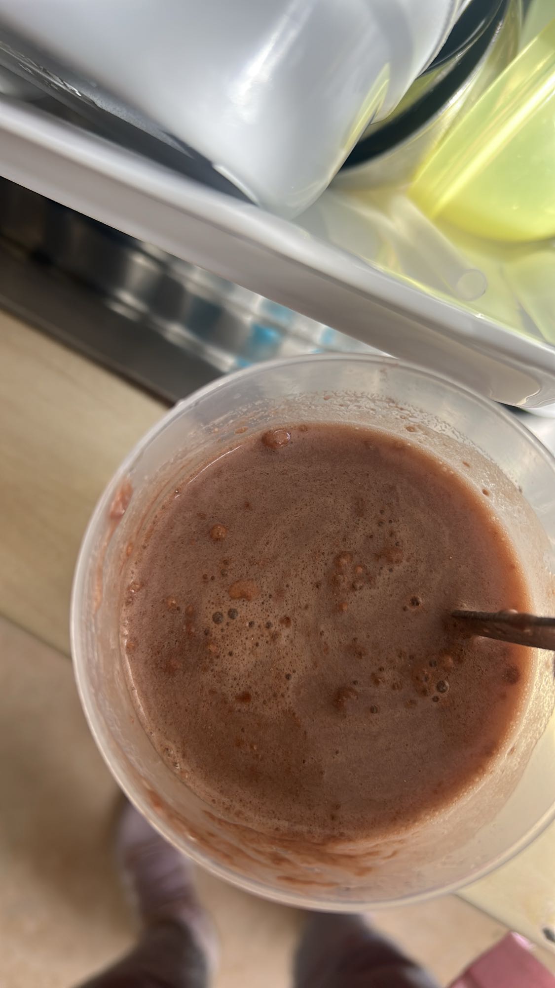 Chocolademelk shake