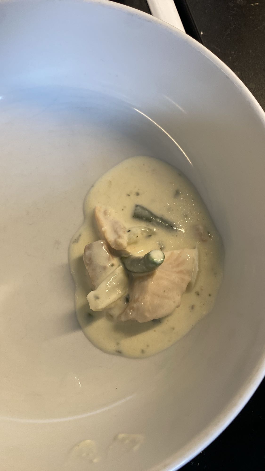 Kyckling i gräddsås