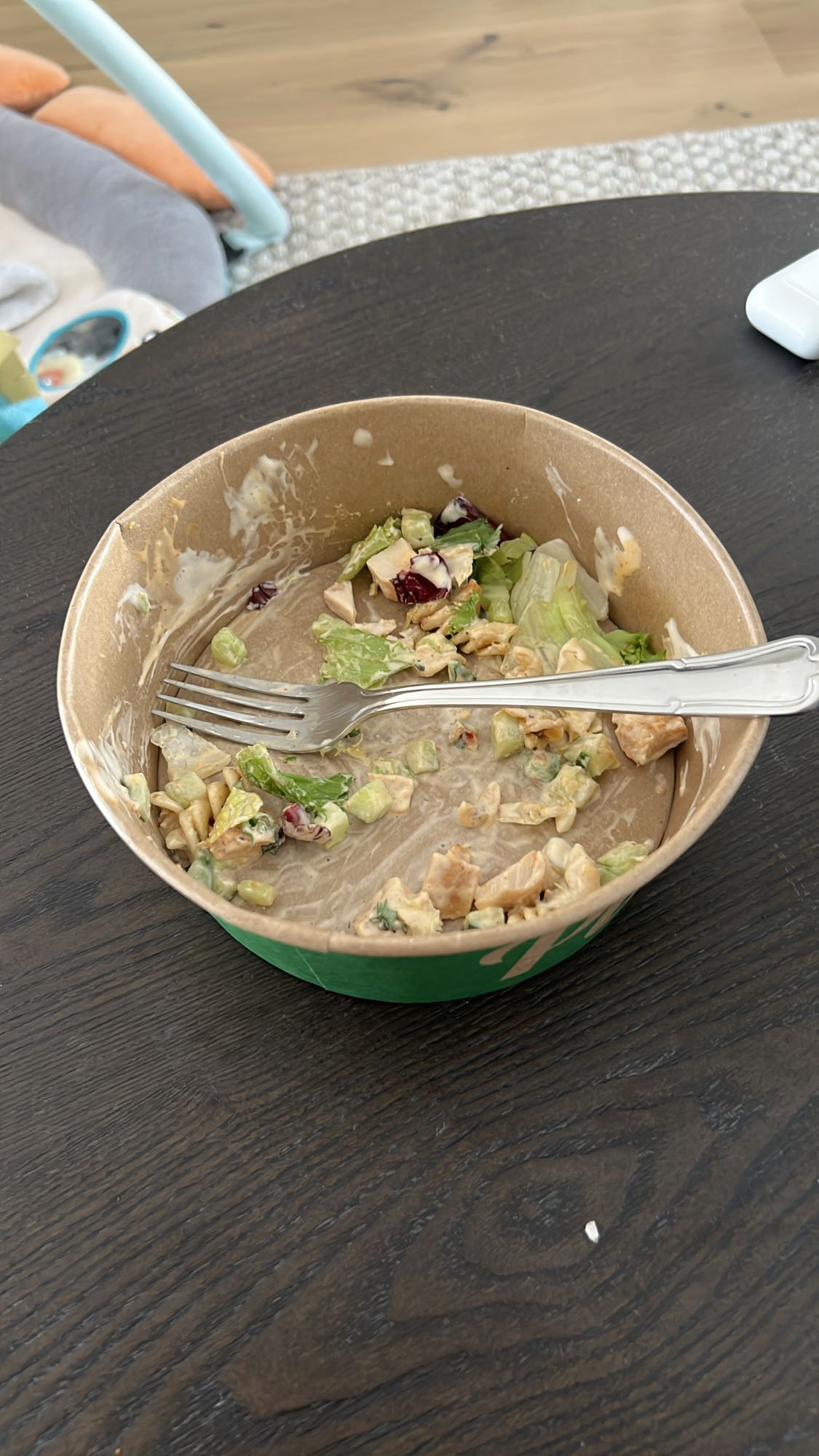 Kycklingsallad med dressing