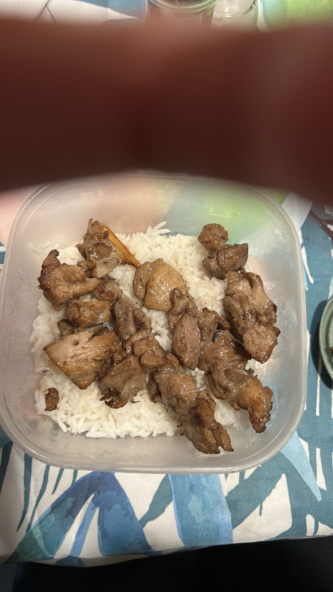 Grilled Chicken with Rice