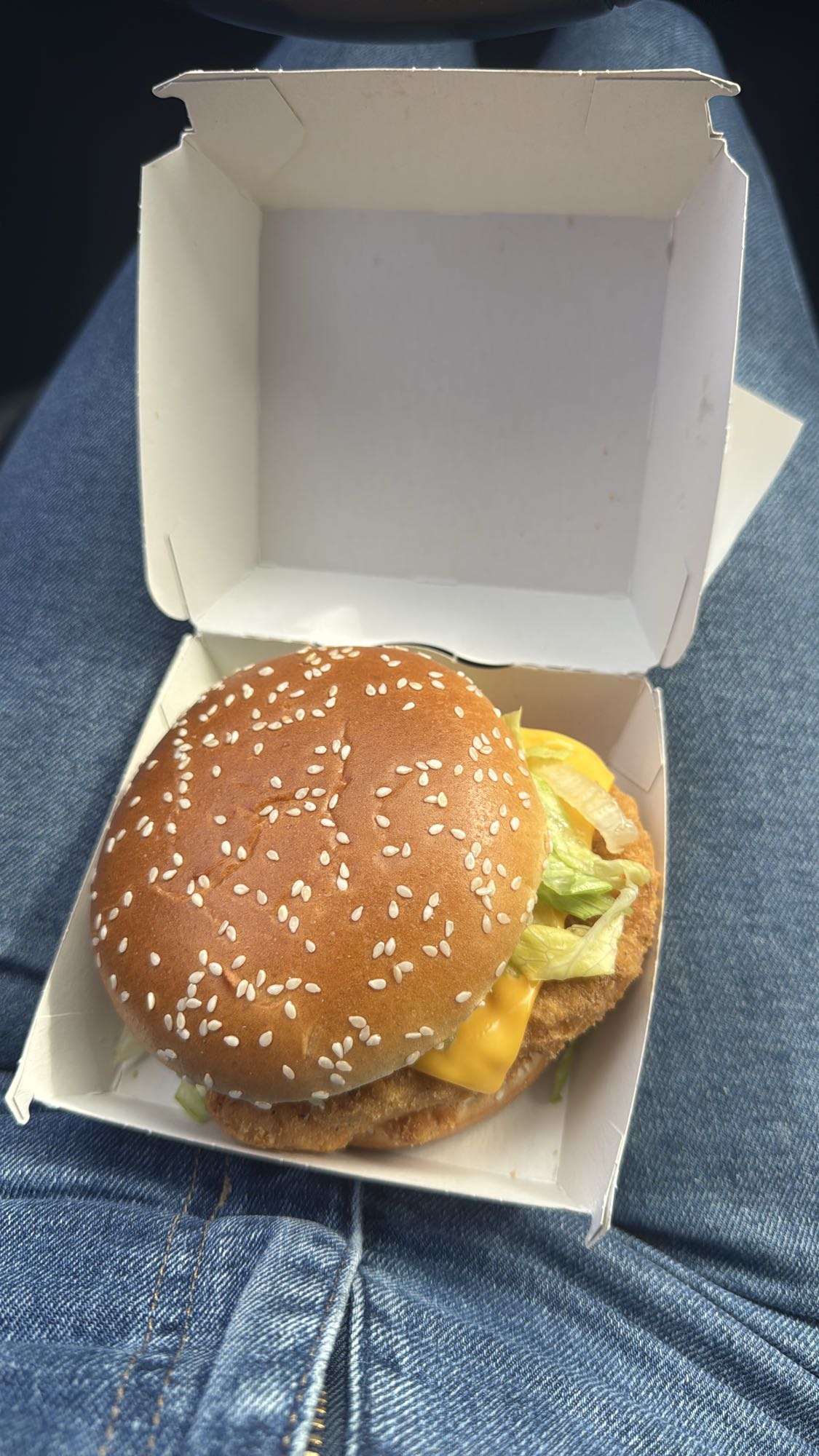 куриный бургер