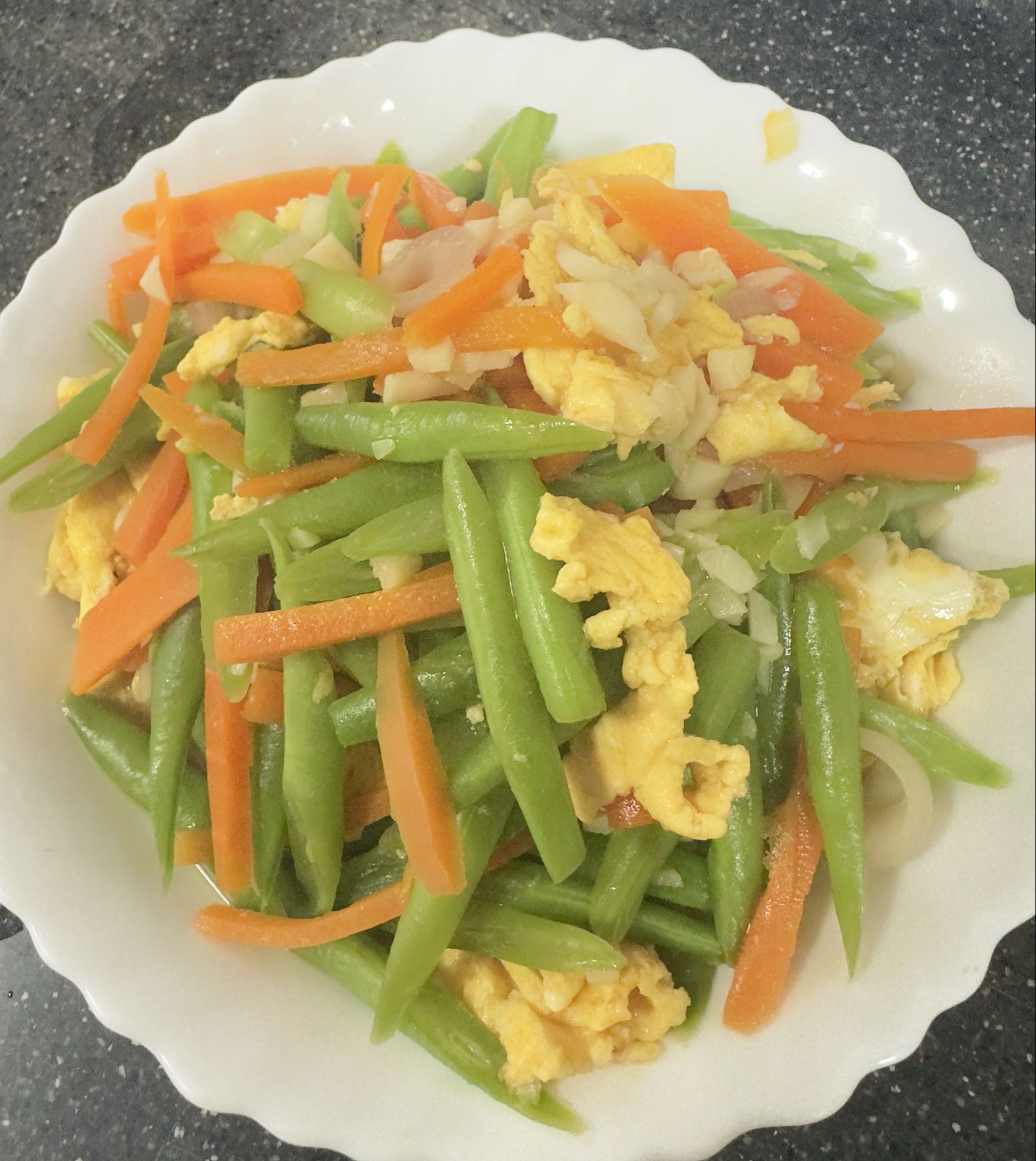 Stir-fried Veggie Egg