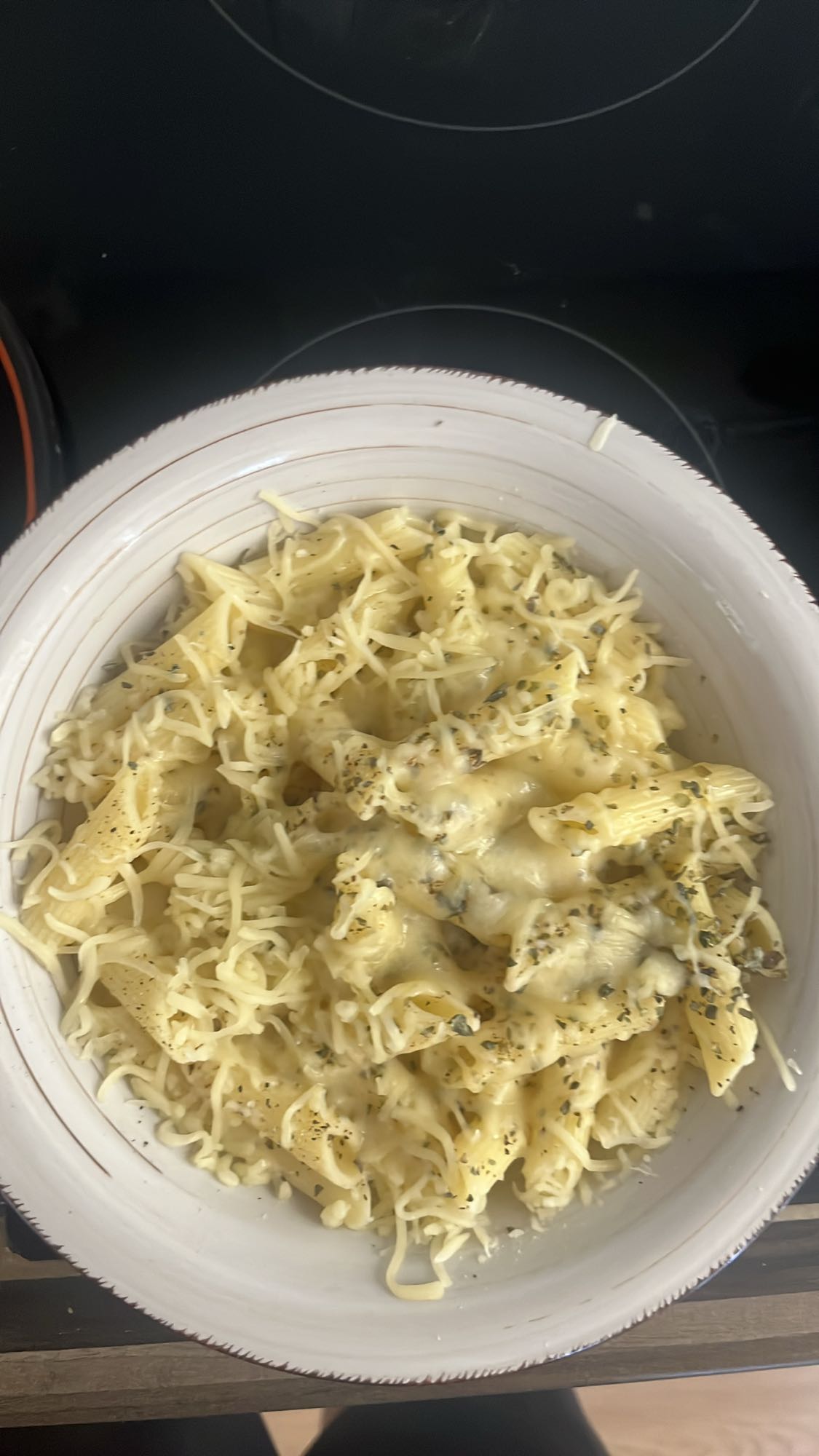 pasta con queso