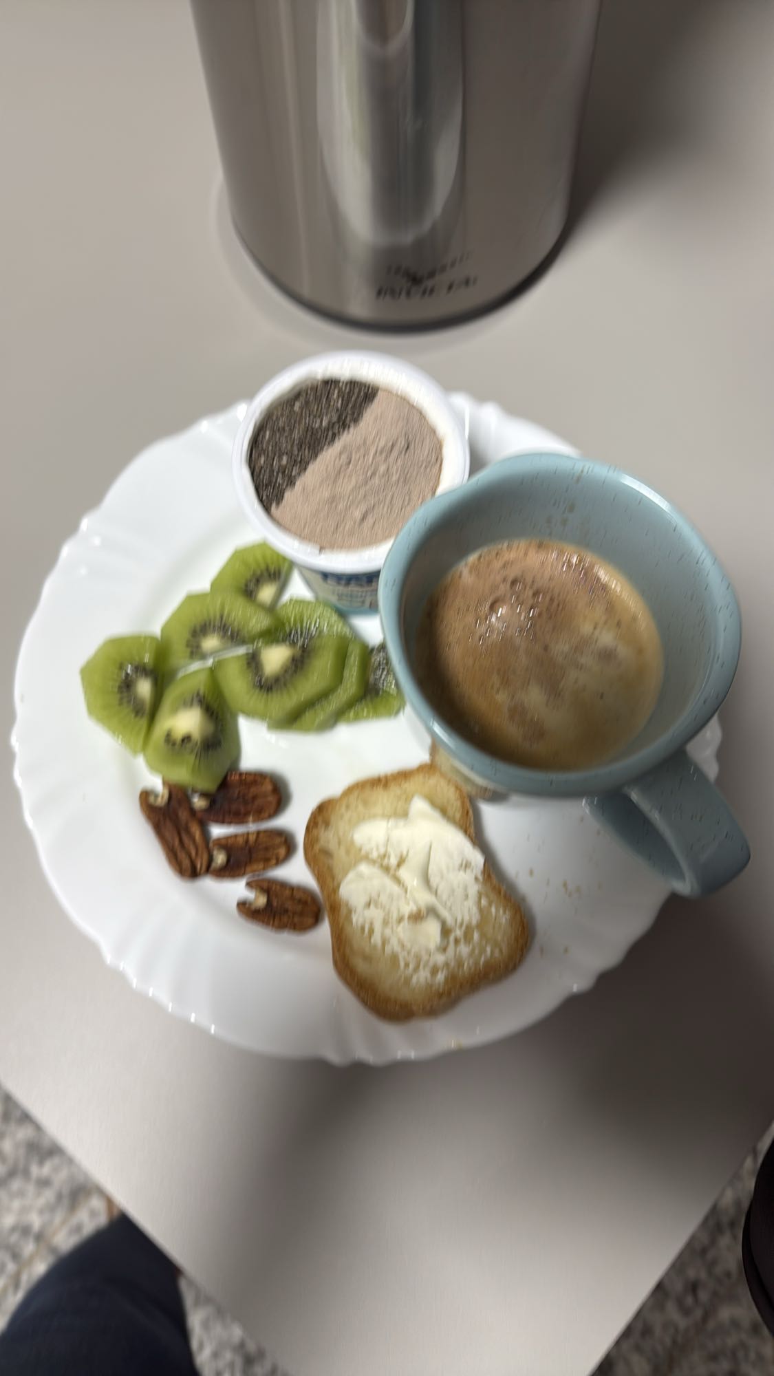 Café da manhã leve