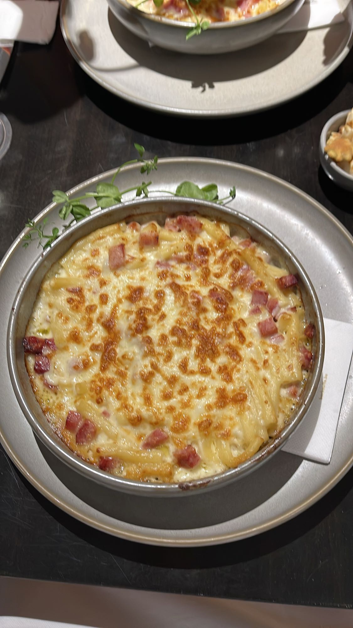 Ovenschotel met ham en kaas