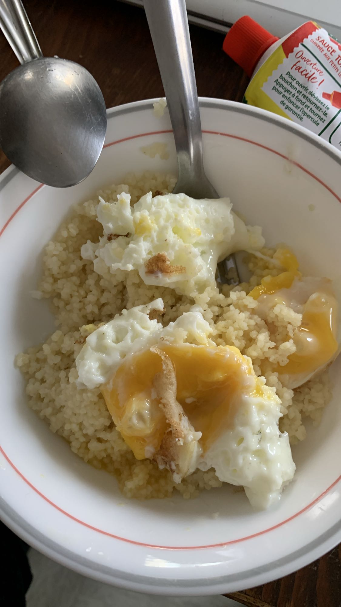 Couscous aux œufs