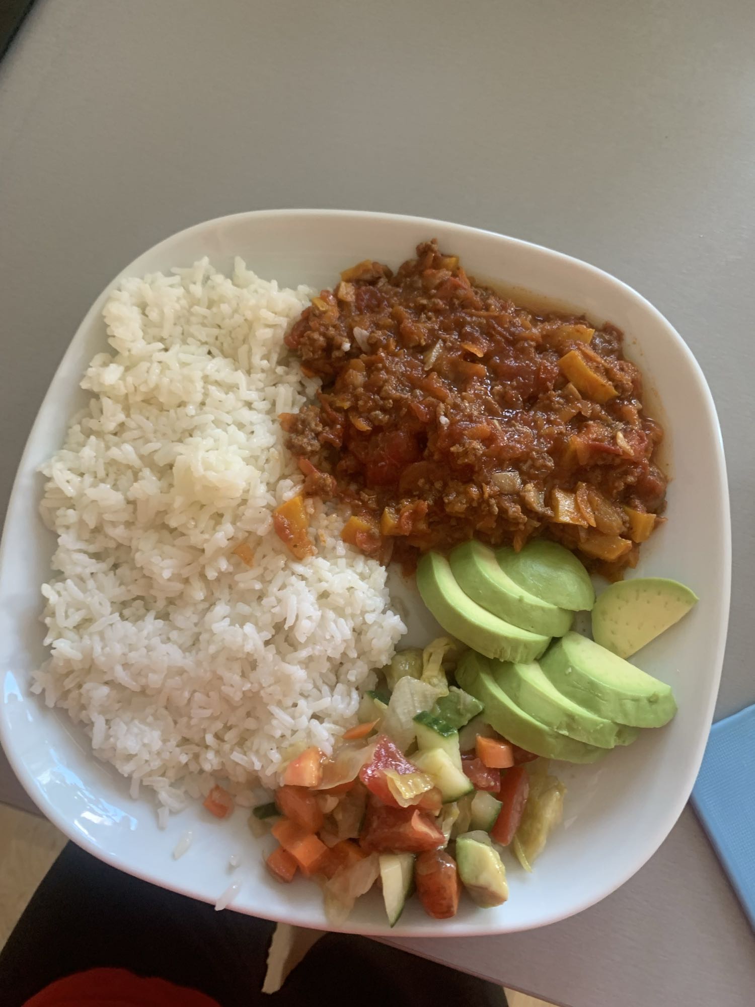 Ris med köttfärssås