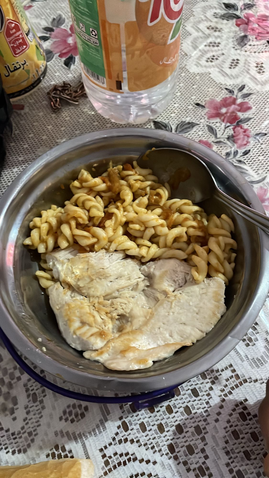 Pâtes au poulet