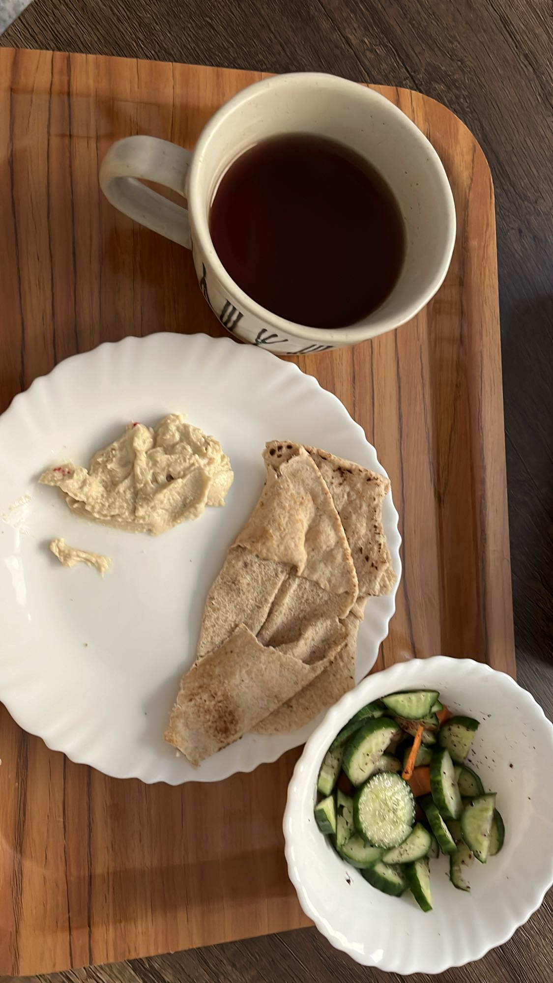 Hummus & Veggie Plate