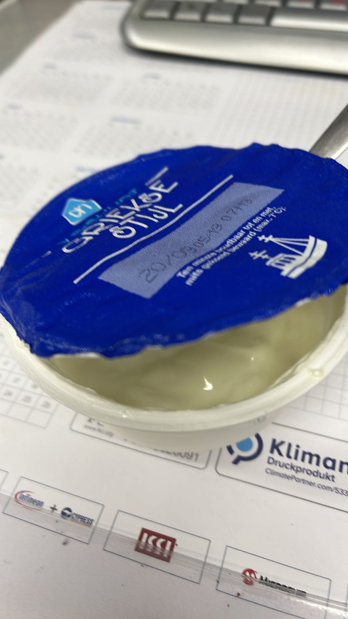 Griekse yoghurt naturel