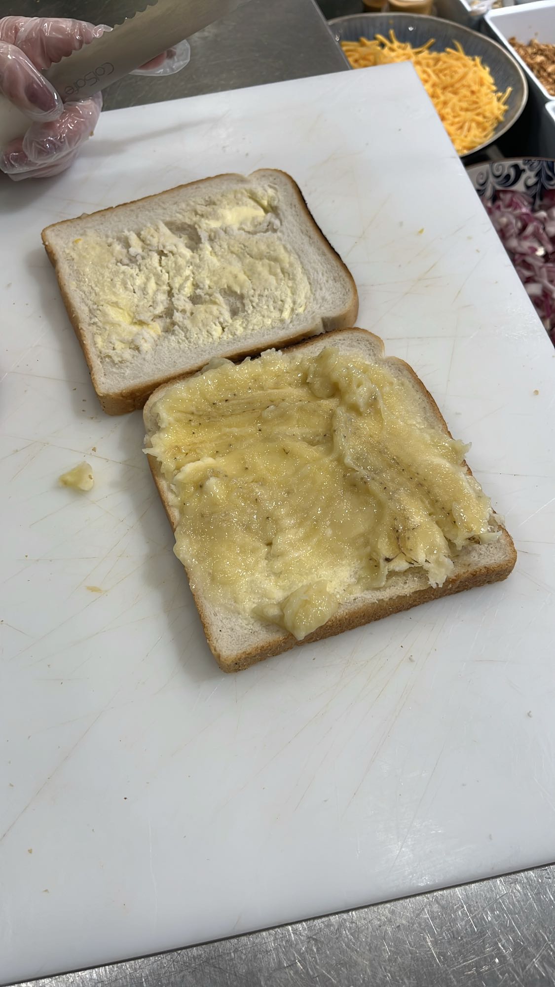 Banana Butter Sandwich