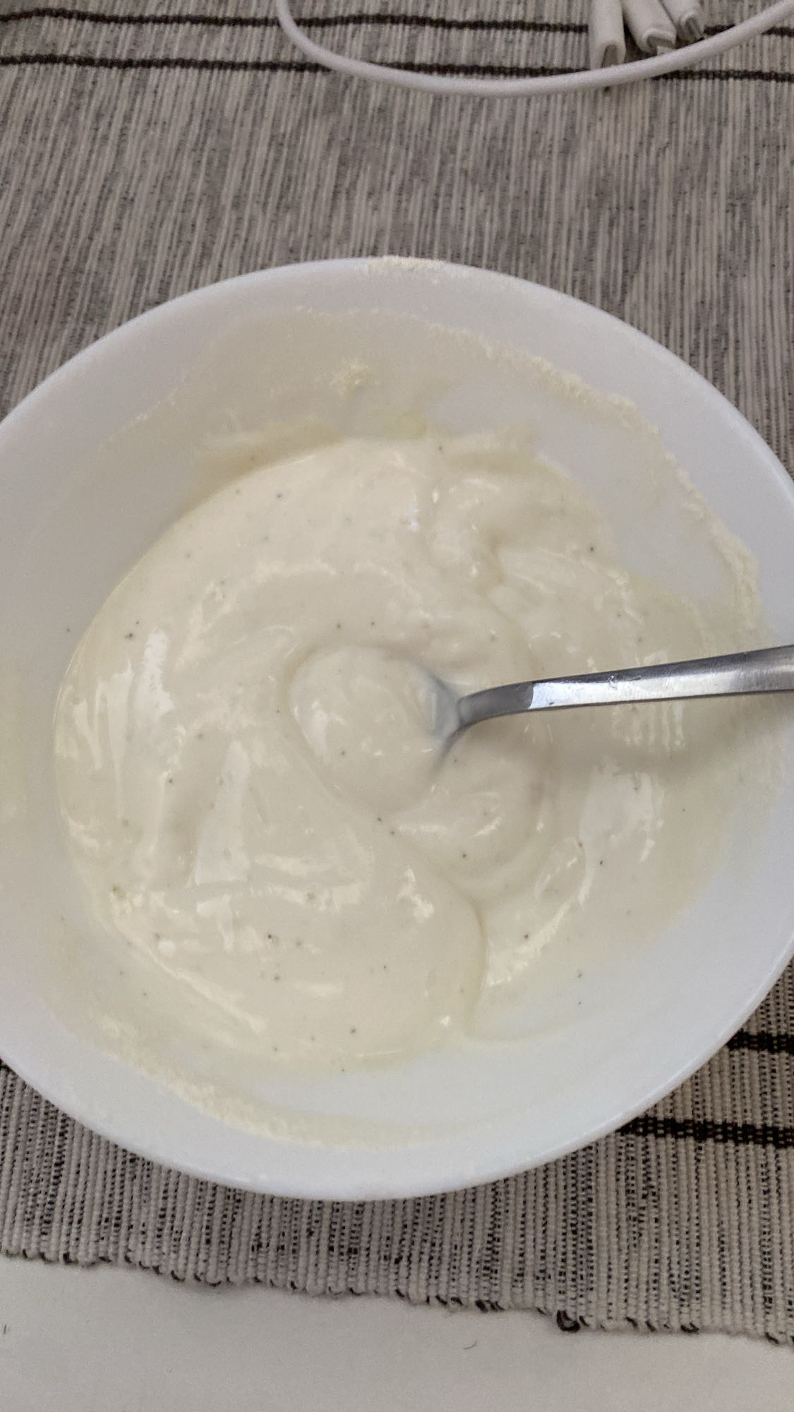 Skål med yoghurt