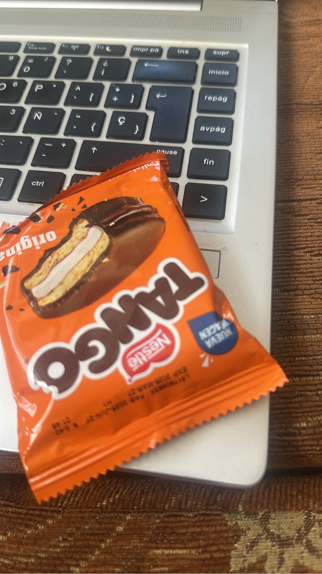 Galleta Tango cubierta