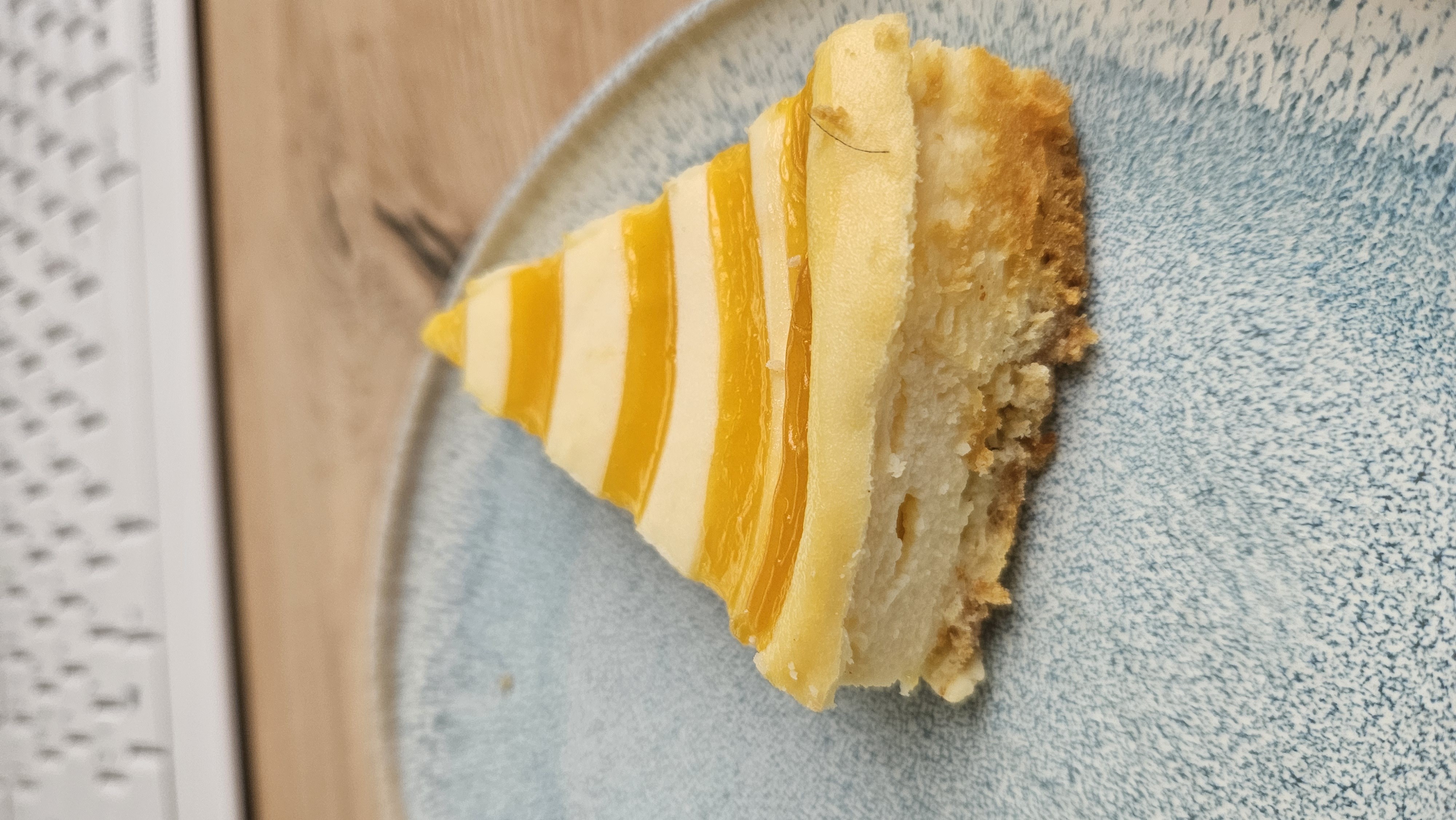 Mango Käsekuchen Stück