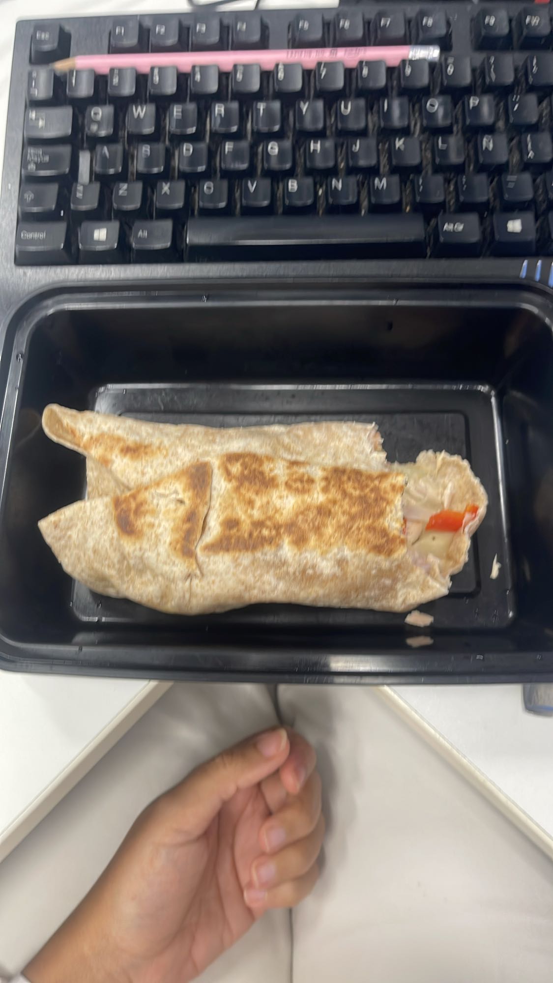 burrito de pollo
