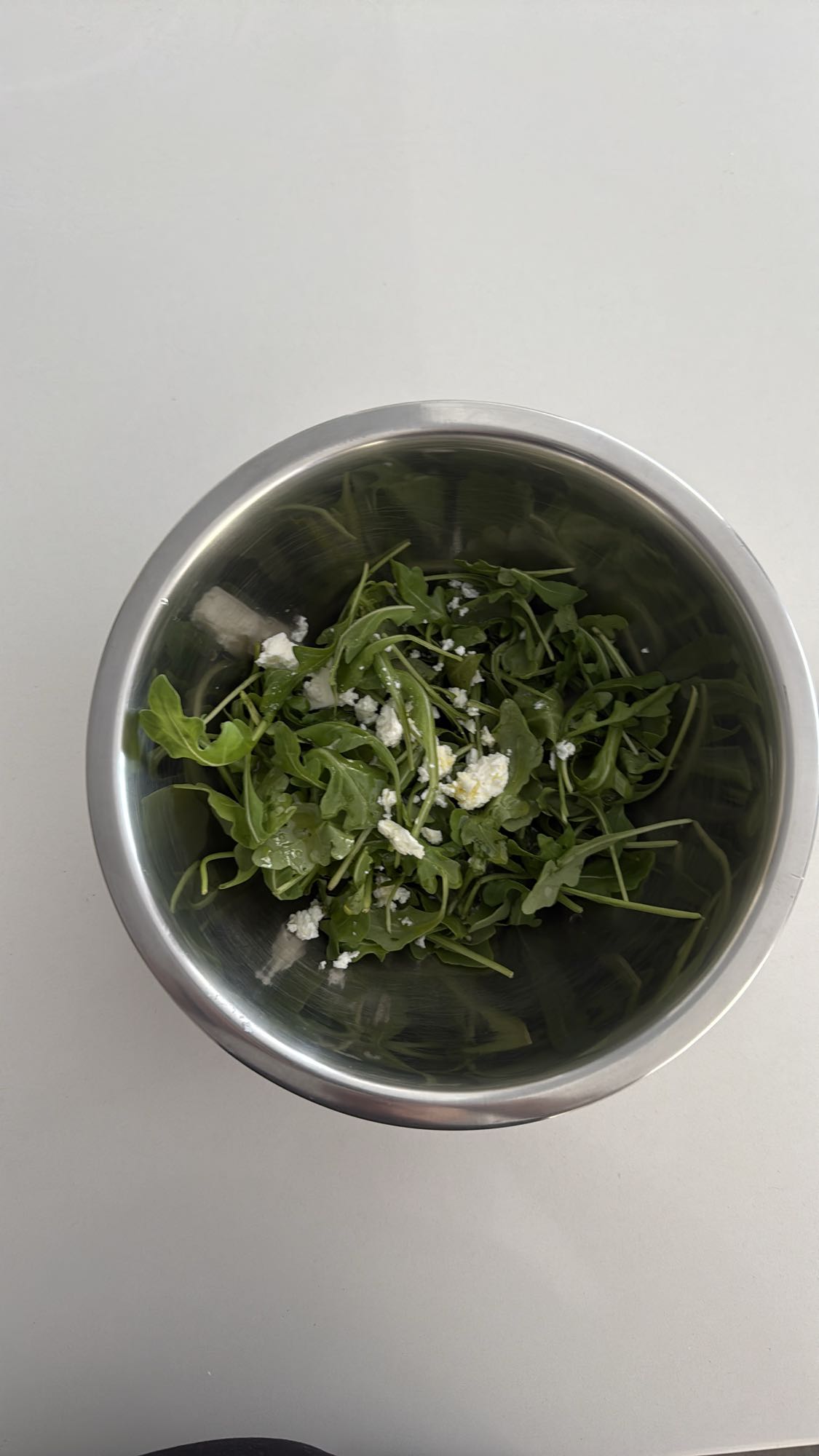 Salade roquette feta