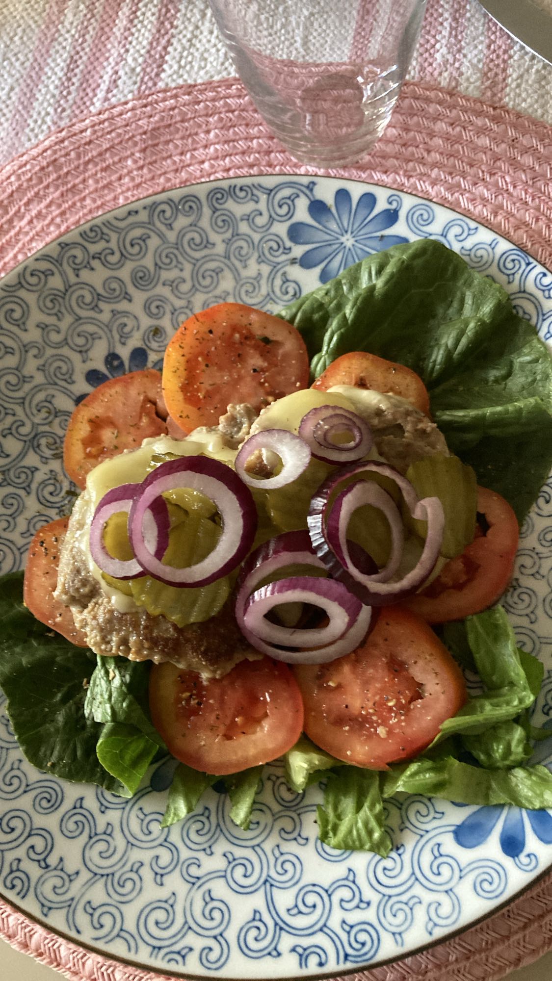 Hamburgare utan bröd