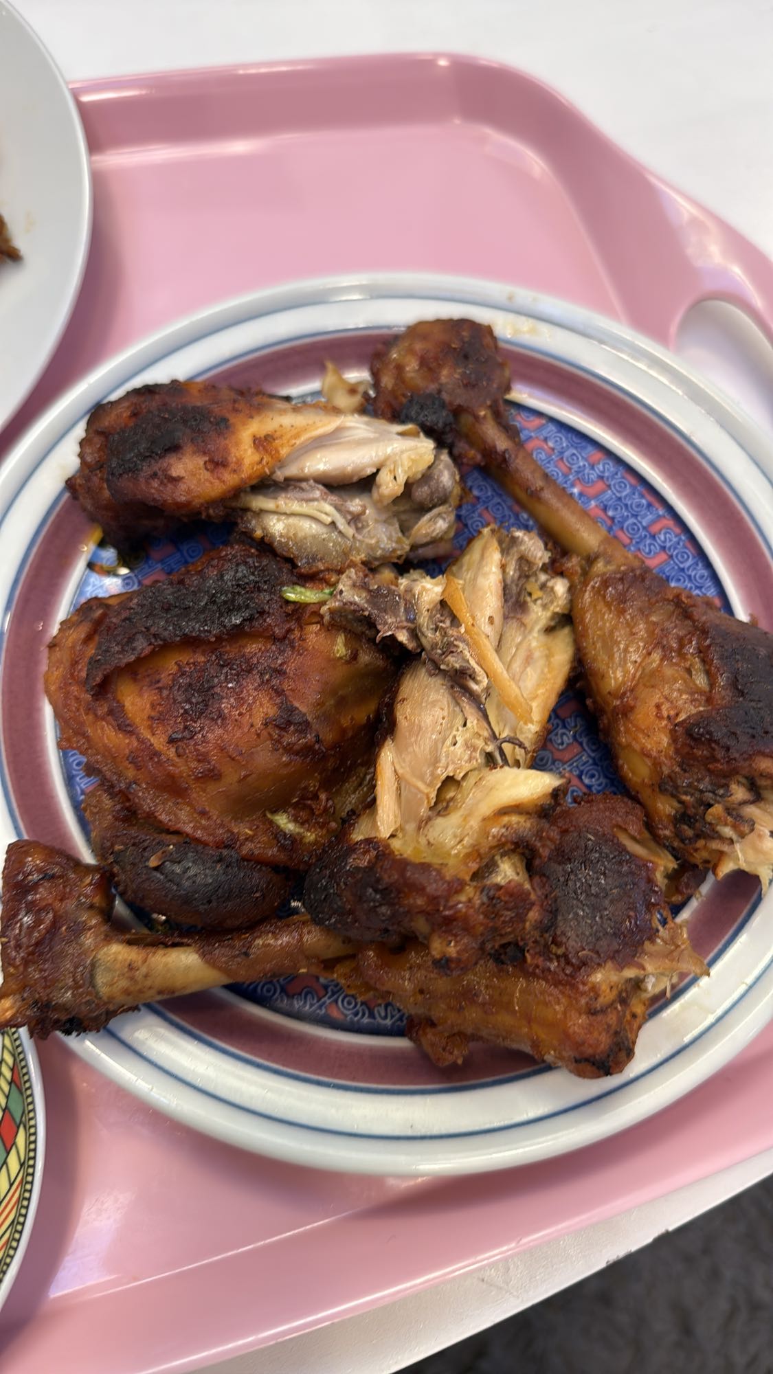 Grillet kyllingelår