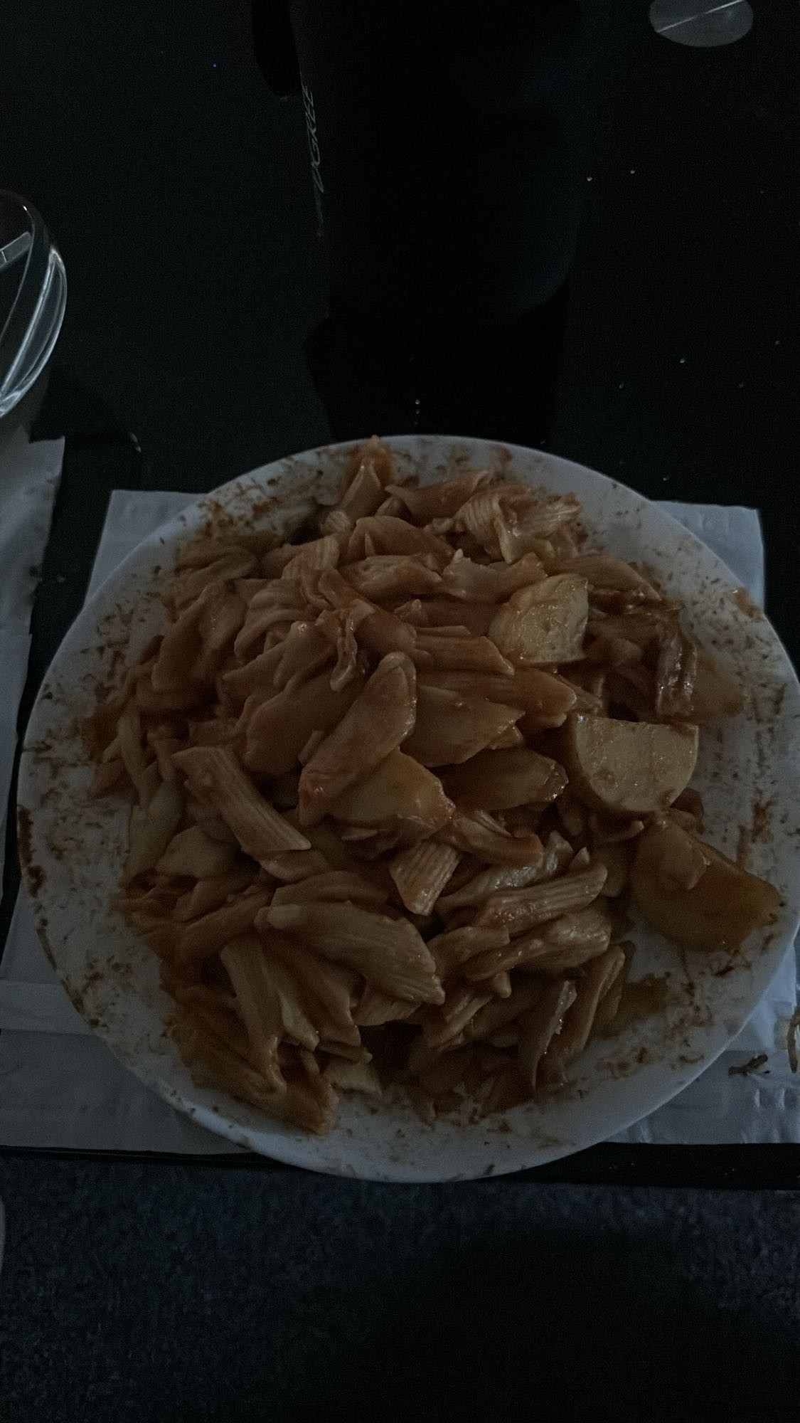 Pasta mit Kartoffeln