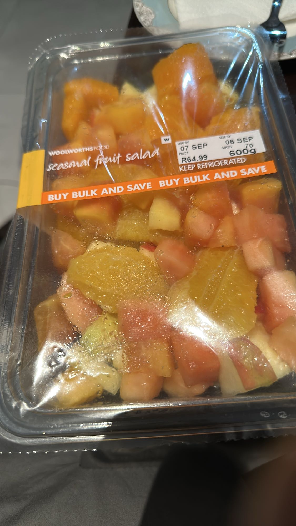 Seasonal Fruit Salad