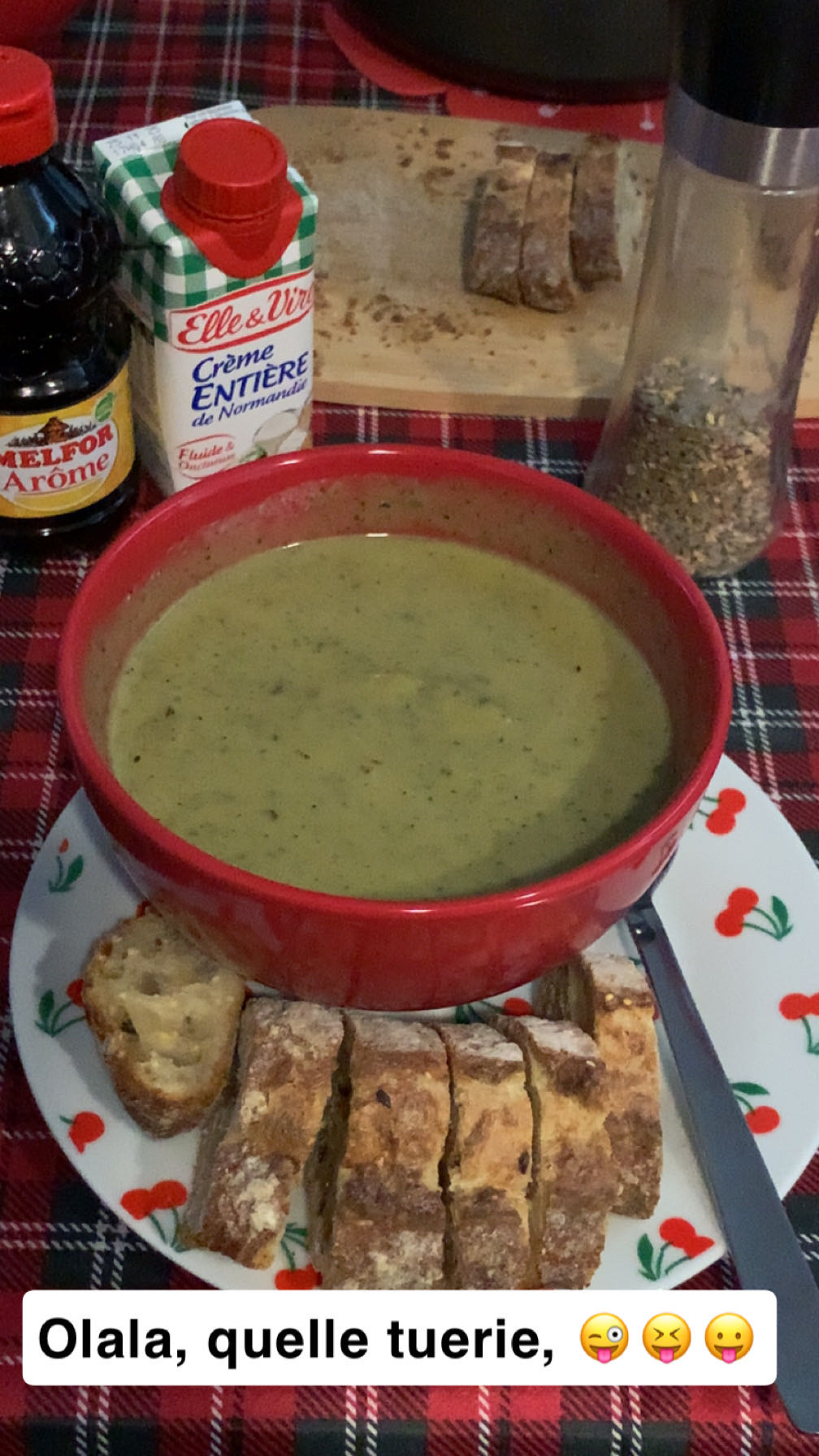 Velouté de courgette