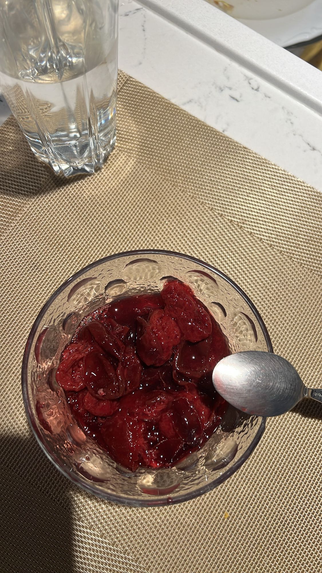 Compote de cerises