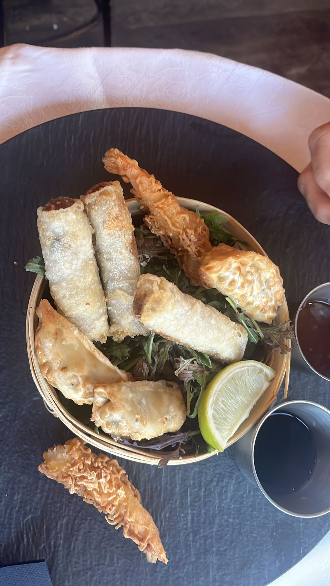 Assortiment frit asiatique