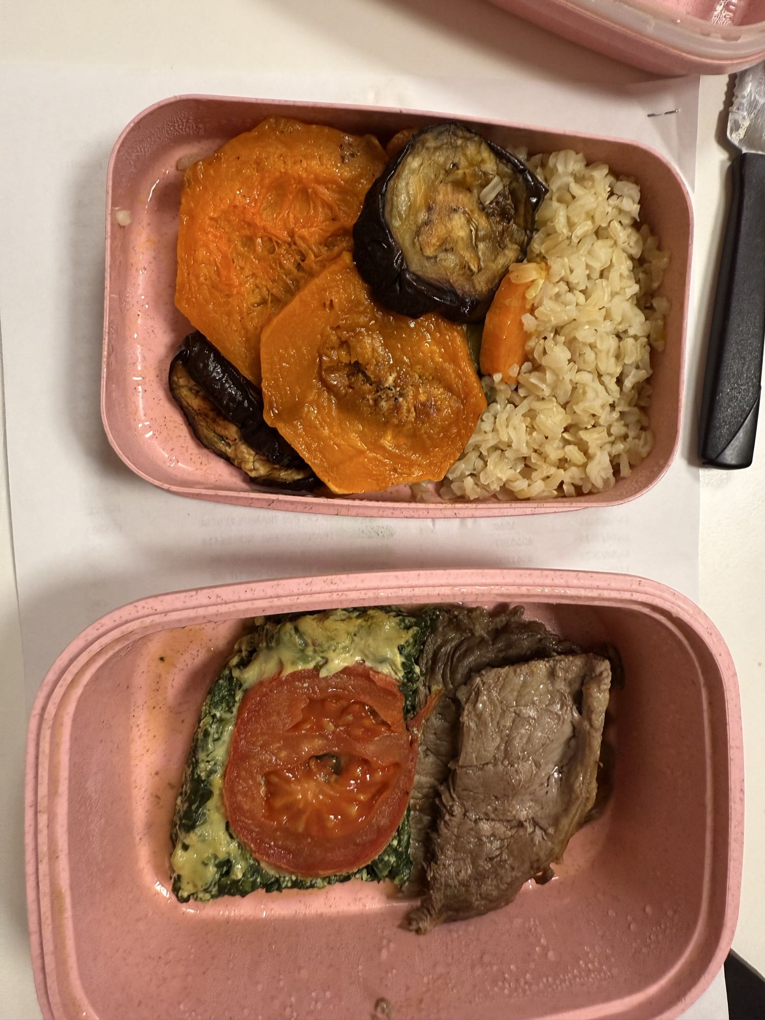 almuerzo saludable mixto