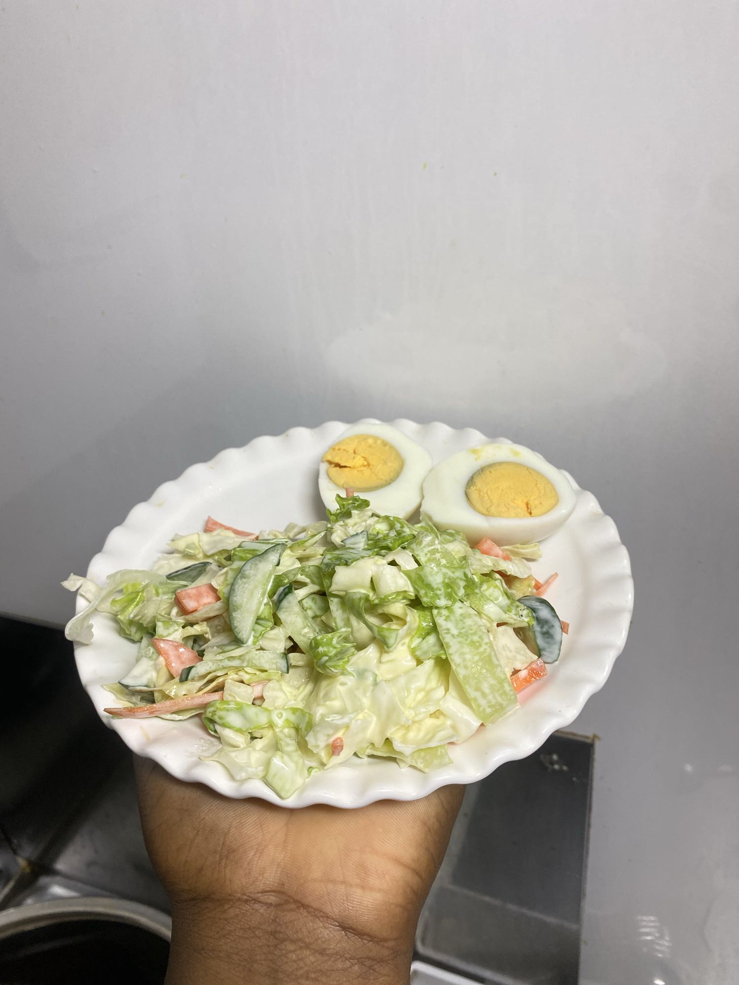 Egg and Veggie Salad