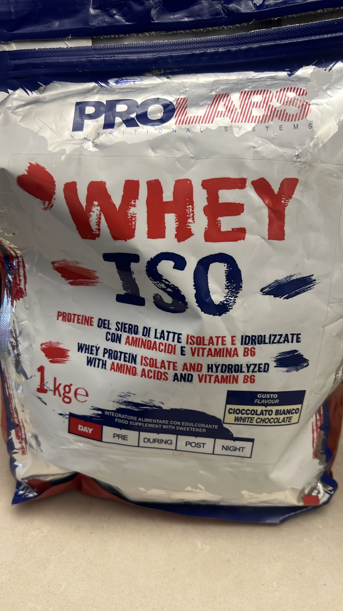 Whey Iso Cioccolato Bianco